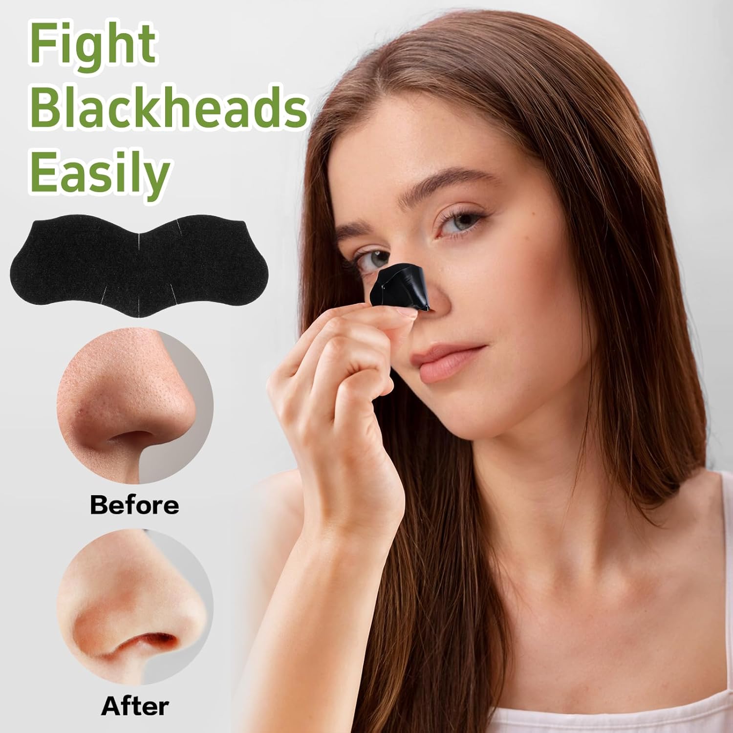 15 ชิ้น แผ่นทำความสะอาดรูขุมขน - Charcoal Pore Strip บทวิจารณ์และราคา