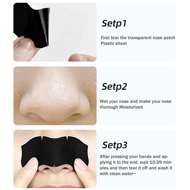 แผ่นลอกสิวเสี้ยนจากถ่านไม้ไผ่  - Charcoal Pore Strip บทวิจารณ์และราคา