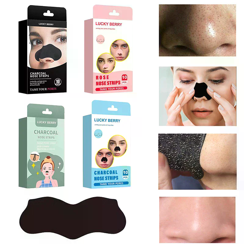 แผ่นมาส์กกำจัดสิวเสี้ยนจากถ่าน - Charcoal Pore Strip บทวิจารณ์และราคา