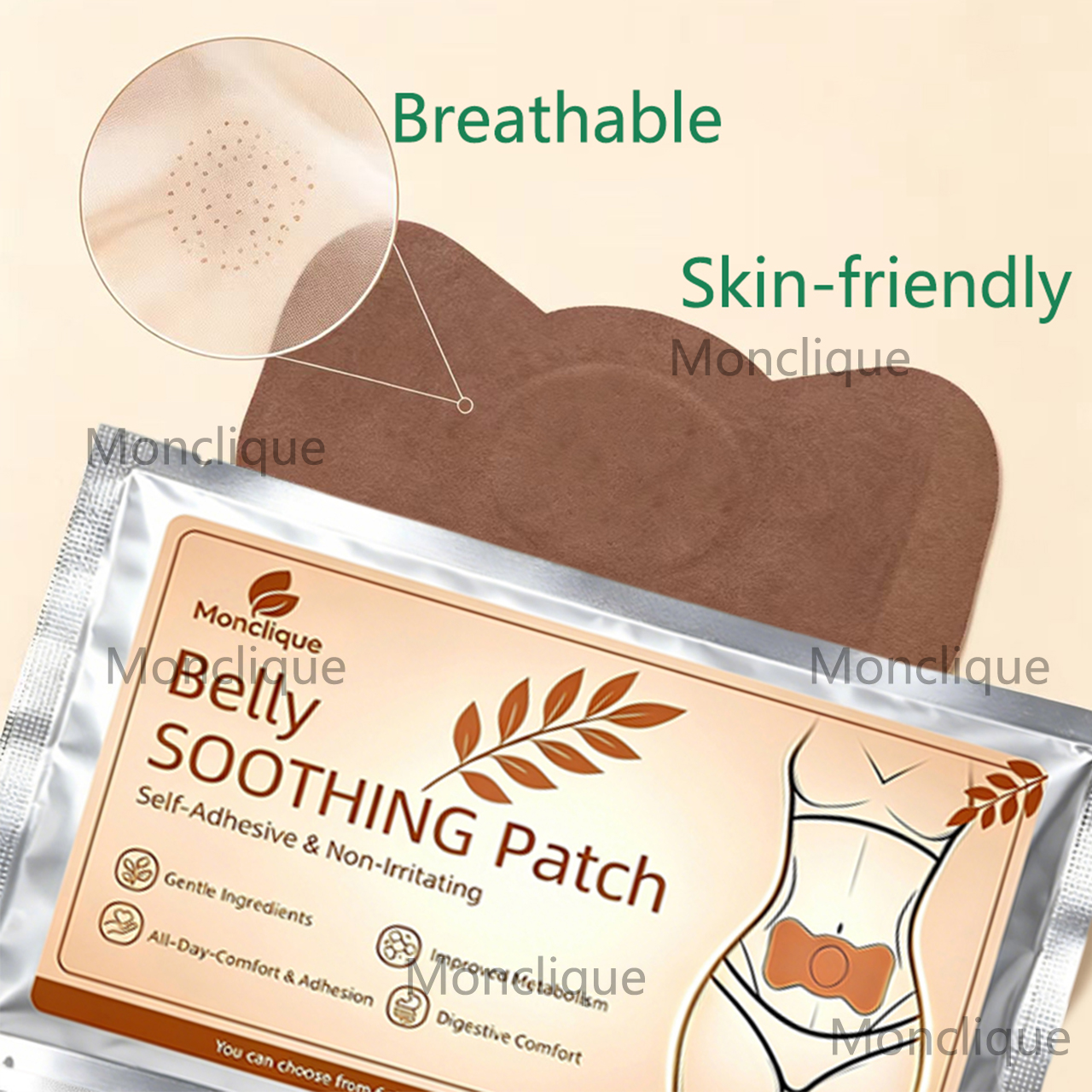 แผ่นแปะลดหน้าท้องจากธรรมชาติ ป - Skincare Natur E บทวิจารณ์และราคา