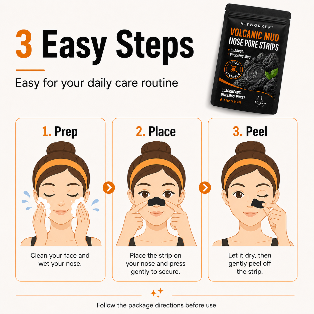 10 ชิ้น แผ่นลอกสิวเสี้ยน, แผ่น - Charcoal Pore Strip บทวิจารณ์และราคา