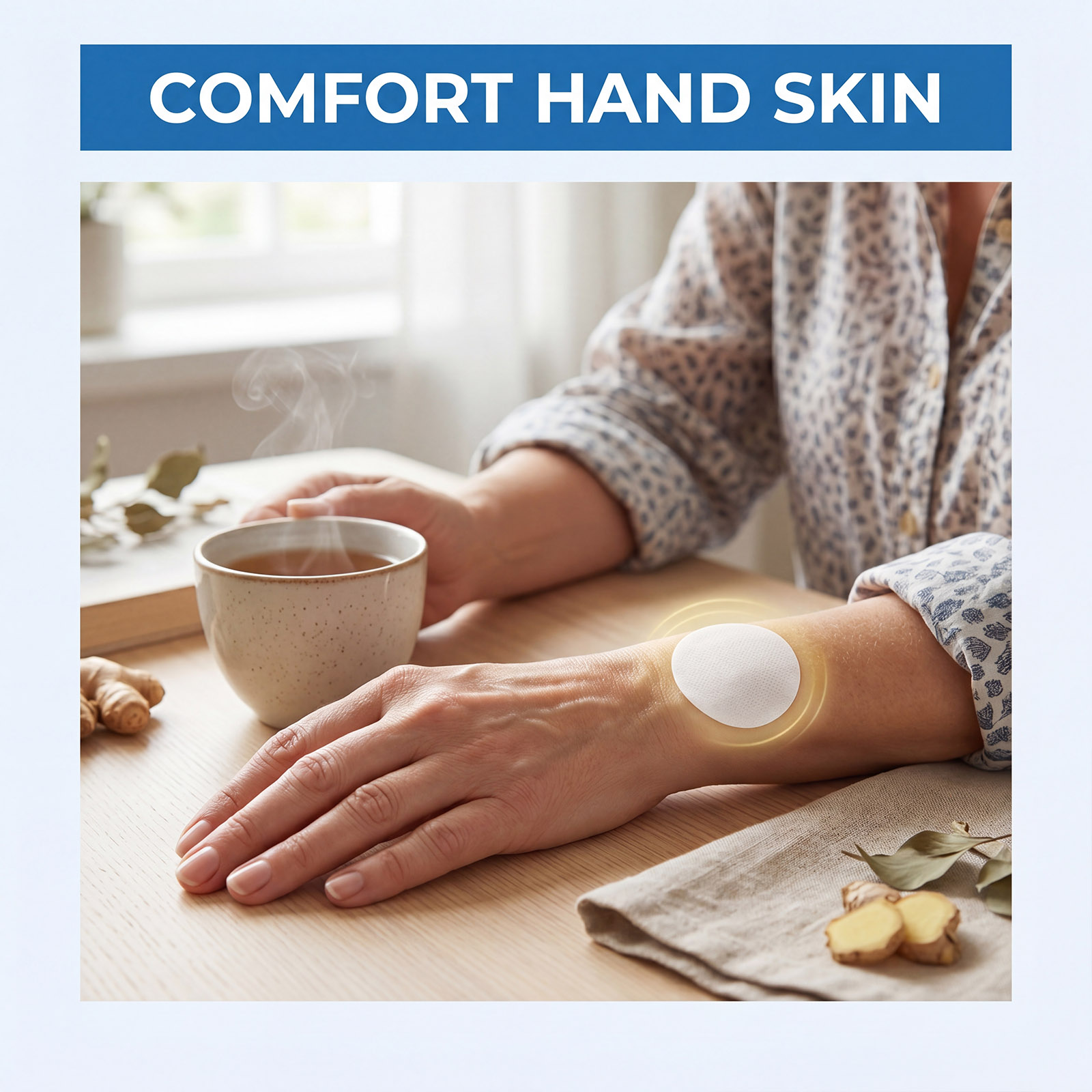 แผ่นแปะดูแลมือ ให้ความชุ่มชื้น - Skincare Natur E บทวิจารณ์และราคา