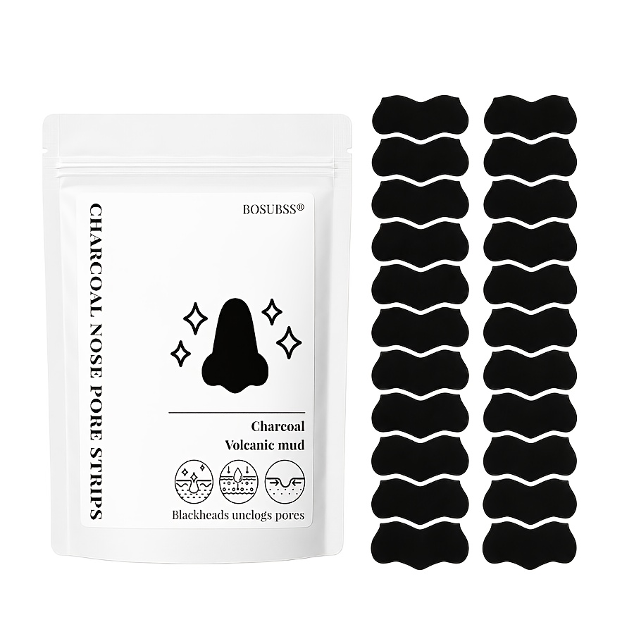 แผ่นลอกสิวเสี้ยนชาโคลทีทรี สำห - Charcoal Pore Strip บทวิจารณ์และราคา