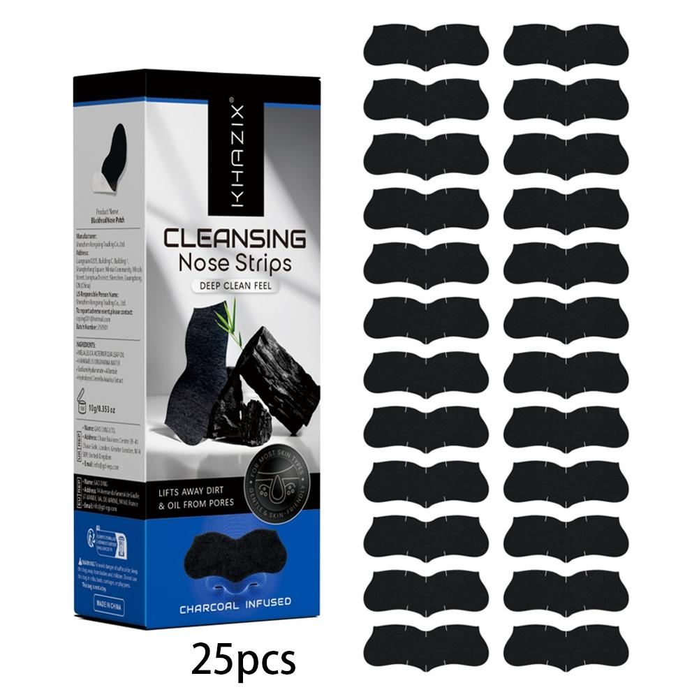 แผ่นทำความสะอาดรูขุมขนด้วยถ่าน - Charcoal Pore Strip บทวิจารณ์และราคา