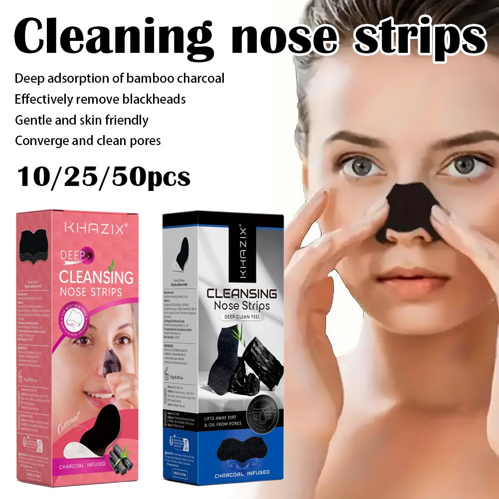 แผ่นทำความสะอาดรูขุมขนด้วยถ่าน - Charcoal Pore Strip บทวิจารณ์และราคา