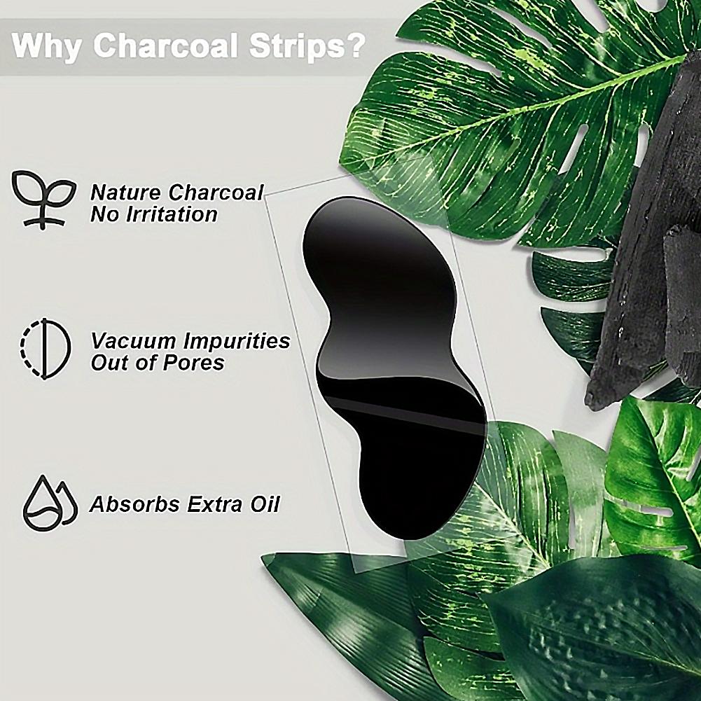 แผ่นทำความสะอาดรูขุมขนด้วยถ่าน - Charcoal Pore Strip บทวิจารณ์และราคา