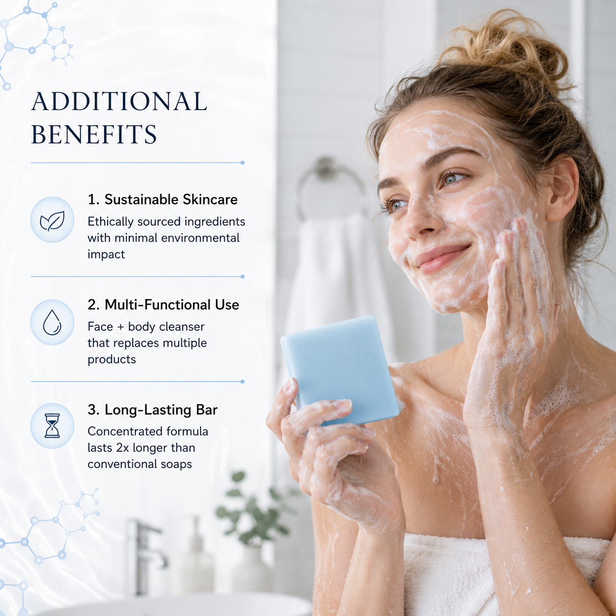 สบู่ GHK-Cu เปปไทด์ สำหรับผิวห - Skincare Natur E บทวิจารณ์และราคา