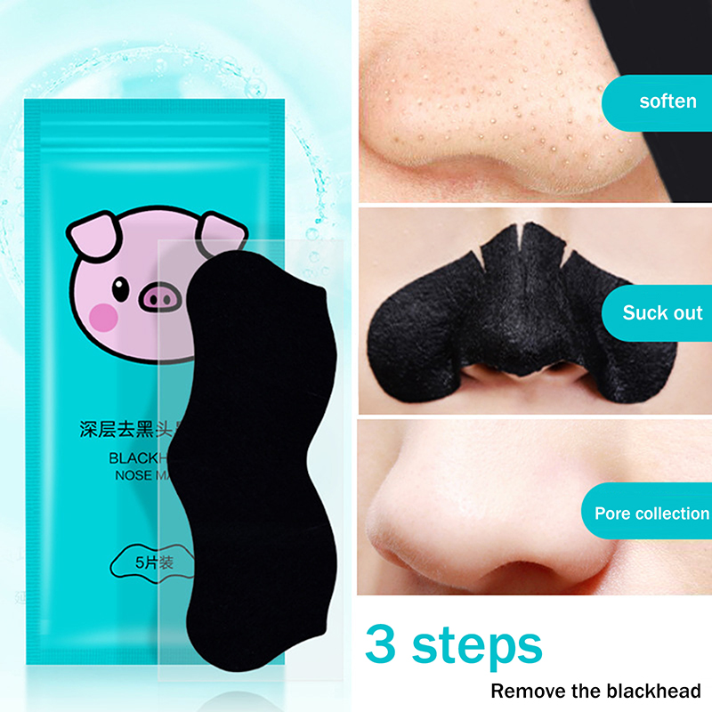 แผ่นลอกสิวเสี้ยนจากถ่านไม้ไผ่  - Charcoal Pore Strip บทวิจารณ์และราคา