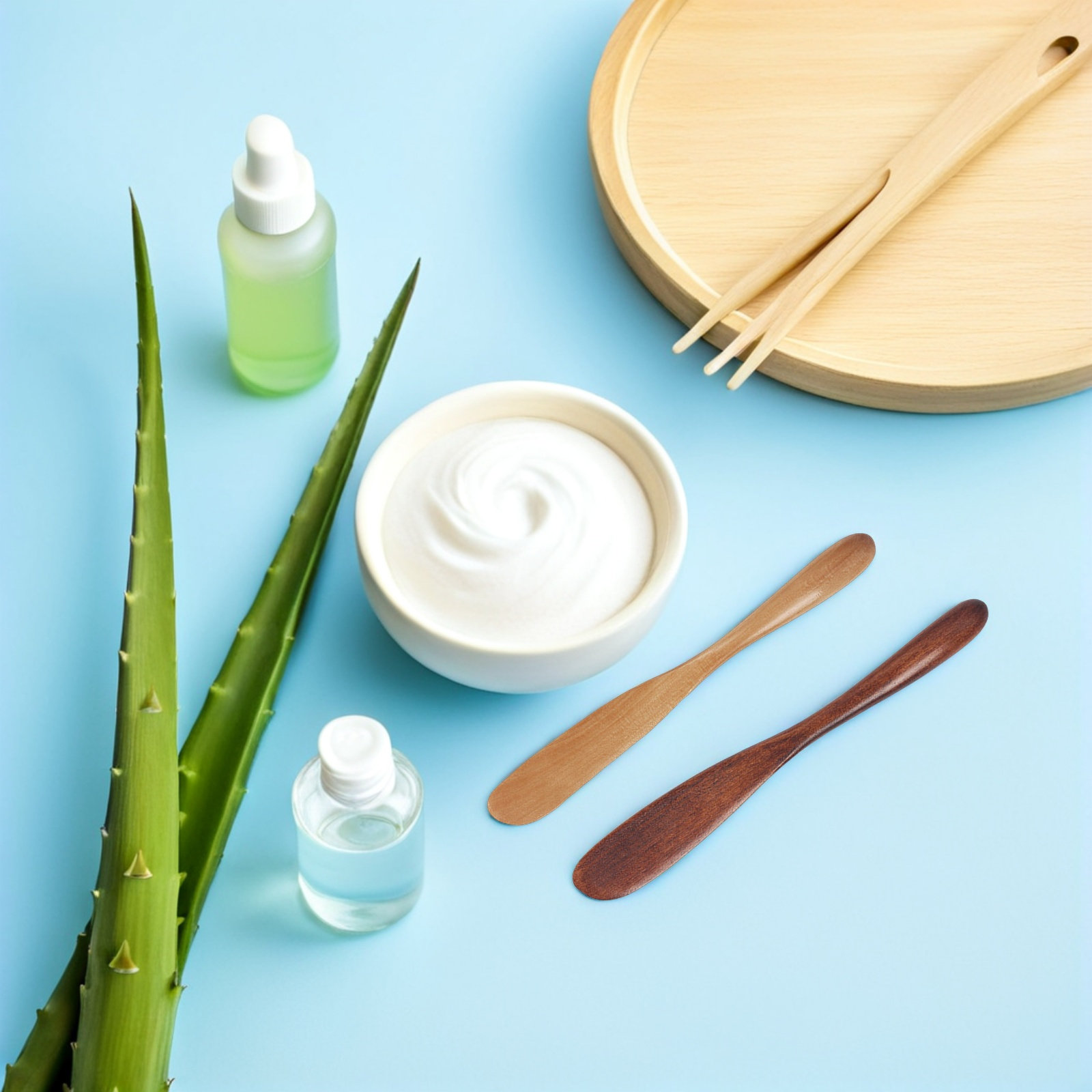 ชุดไม้พายสำหรับผลิตภัณฑ์บำรุงผ - Skincare Natur E บทวิจารณ์และราคา
