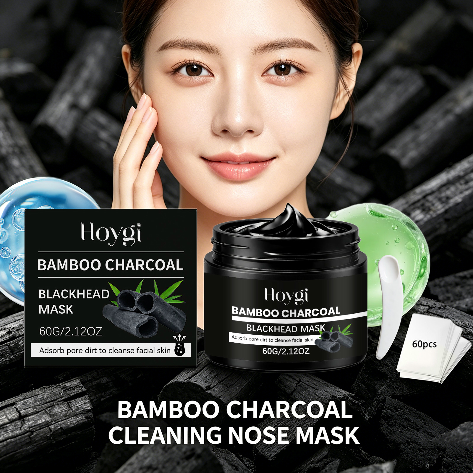 มาส์กกำจัดสิวเสี้ยนจากถ่านไม้ไ - Skincare Natur E บทวิจารณ์และราคา