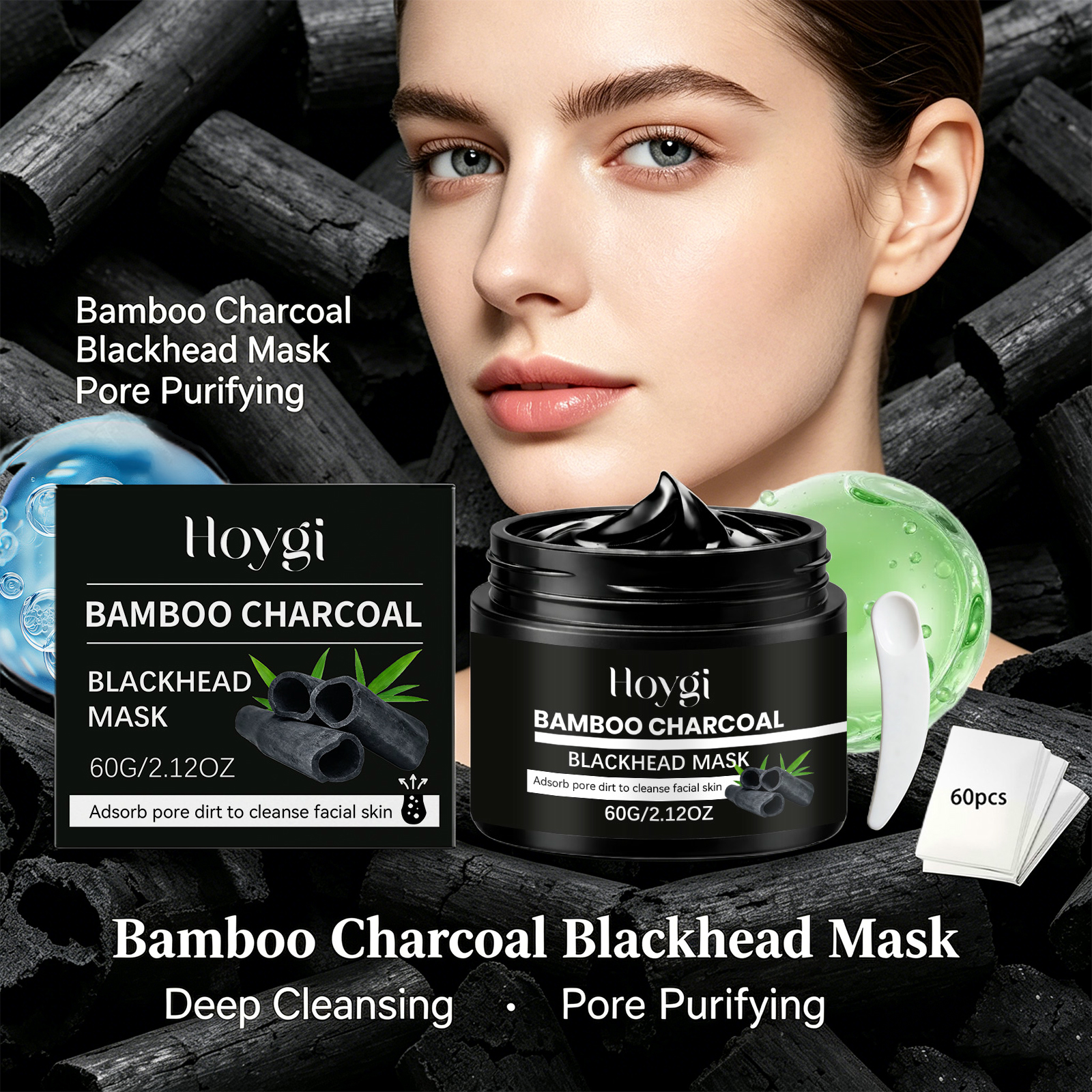 มาส์กกำจัดสิวเสี้ยนจากถ่านไม้ไ - Skincare Natur E บทวิจารณ์และราคา